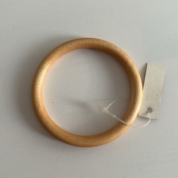 Aarikka Wooden Vintage Bracelet Bangle NWT - Picture 3 of 5